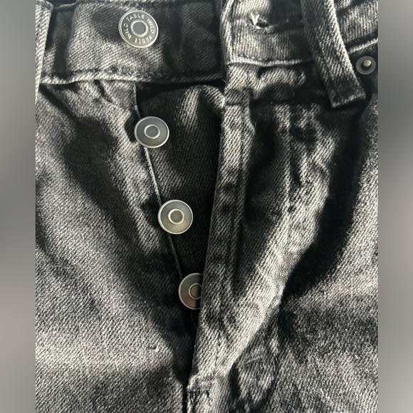 NWT Wild Fable black distressed shorts. Size 2 - Picture 2 of 9